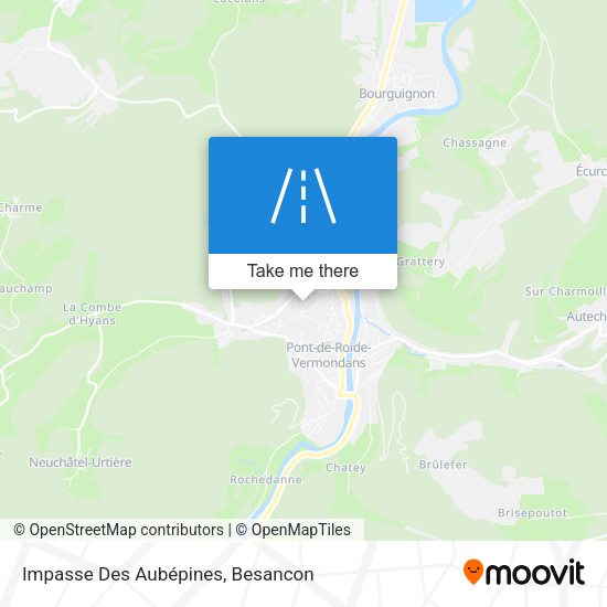 Impasse Des Aubépines map