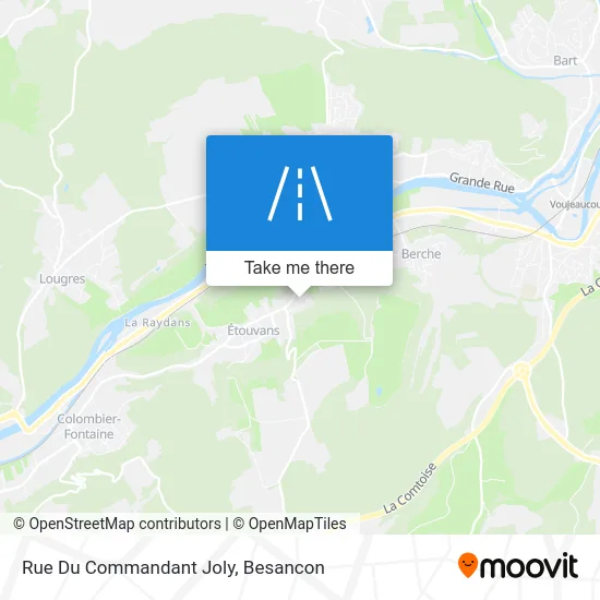 Rue Du Commandant Joly map