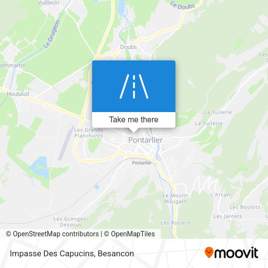 Impasse Des Capucins map