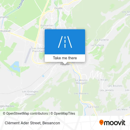 Rue Clément Ader map