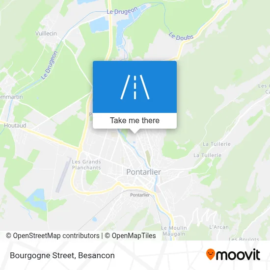 Rue De Bourgogne map