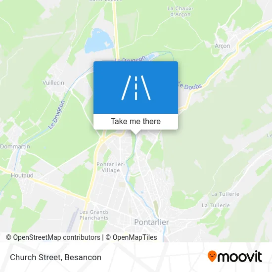 Rue De L'Église map