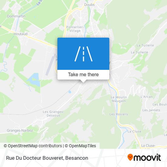 Mapa Rue Du Docteur Bouveret