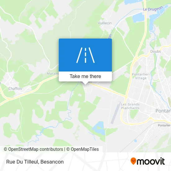 Rue Du Tilleul map