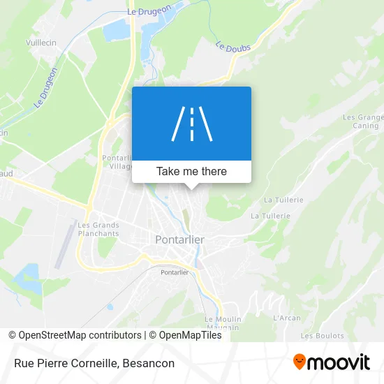 Rue Pierre Corneille map