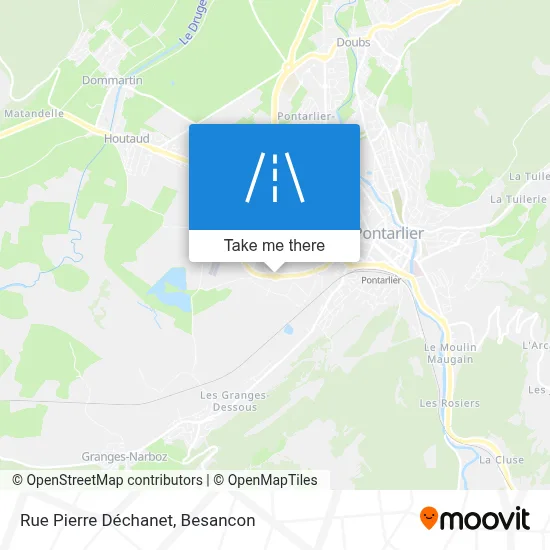 Rue Pierre Déchanet map