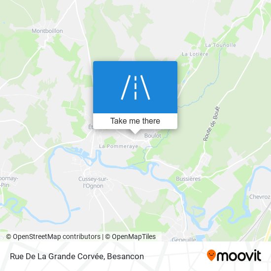 Rue De La Grande Corvée map
