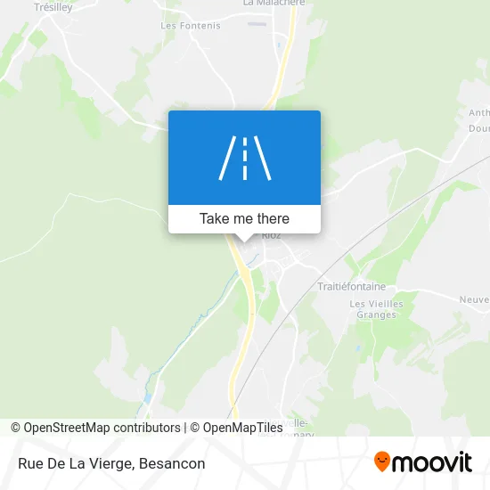 Rue De La Vierge map