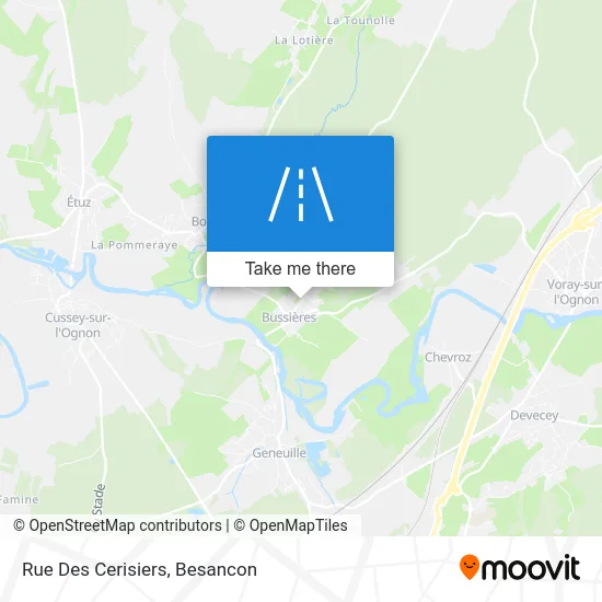 Rue Des Cerisiers map