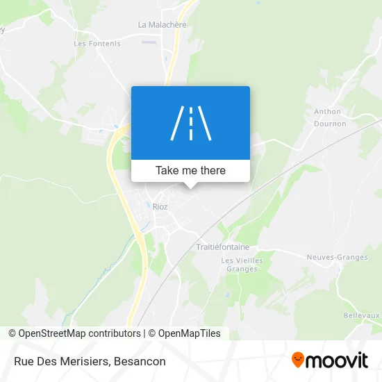 Rue Des Merisiers map