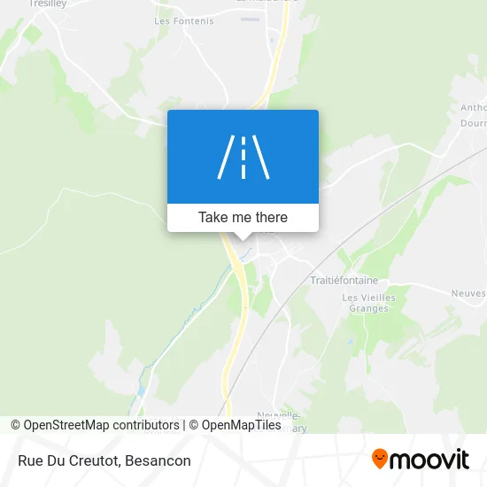 Rue Du Creutot map
