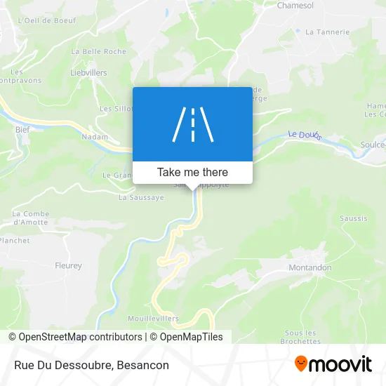 Rue Du Dessoubre map