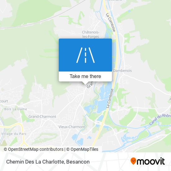 Chemin Des La Charlotte map