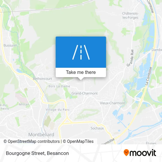 Rue De Bourgogne map