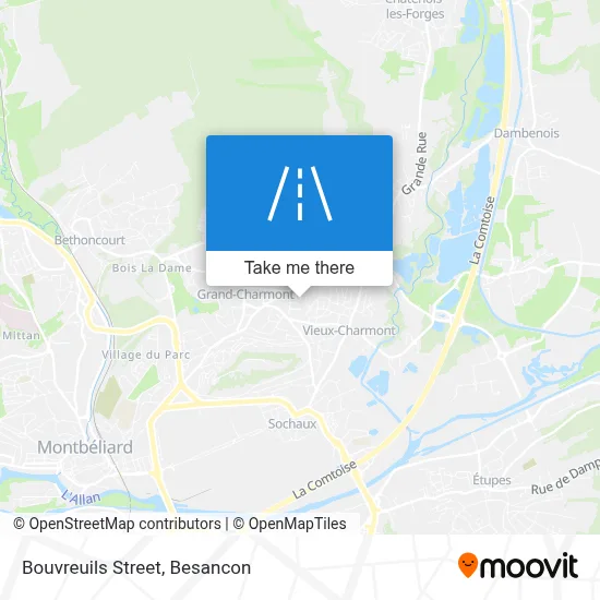 Rue Des Bouvreuils map