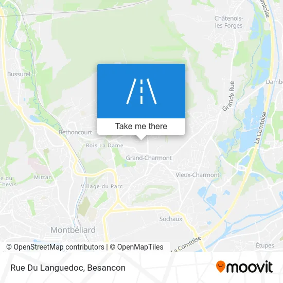 Rue Du Languedoc map