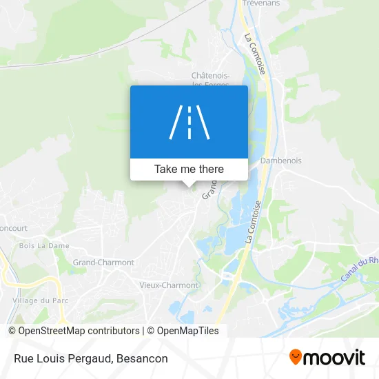 Rue Louis Pergaud map