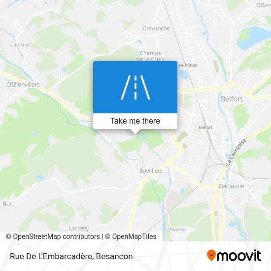 Rue De L'Embarcadère map