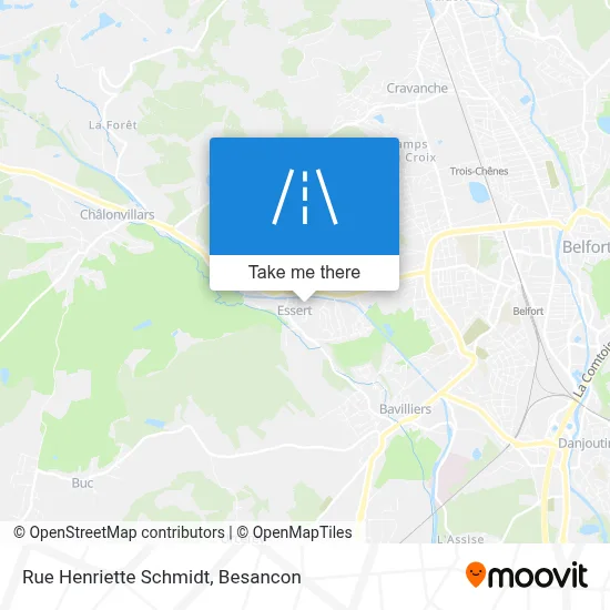 Rue Henriette Schmidt map