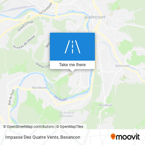 Impasse Des Quatre Vents map