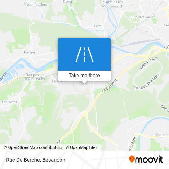 Rue De Berche map