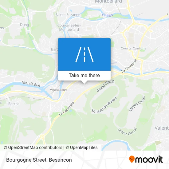 Rue De Bourgogne map