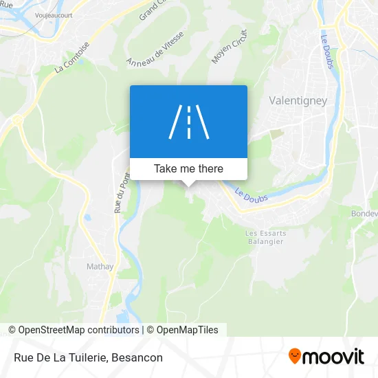 Rue De La Tuilerie map