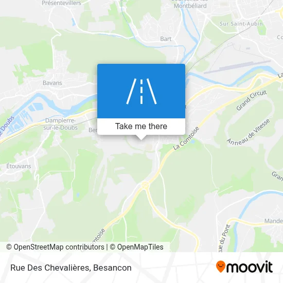 Rue Des Chevalières map