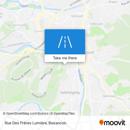 Rue Des Frères Lumière map