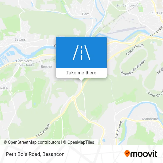 Rue Du Petit Bois map