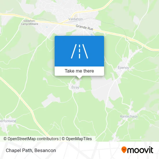 Chemin De La Chapelle map