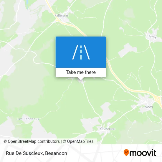 Rue De Suscieux map