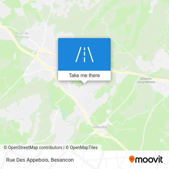 Rue Des Appebois map