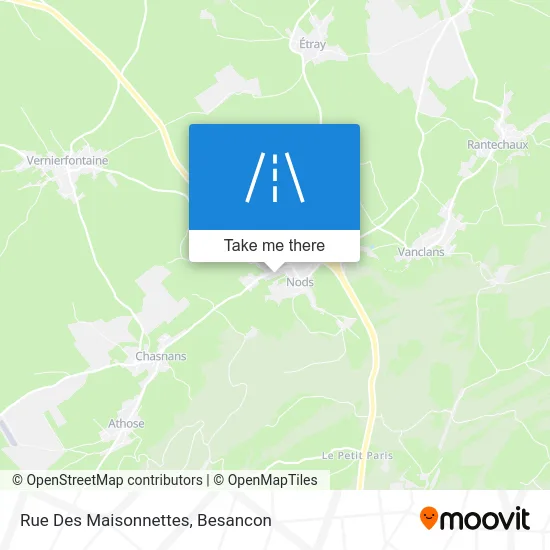 Rue Des Maisonnettes map