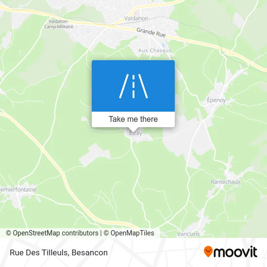 Rue Des Tilleuls map