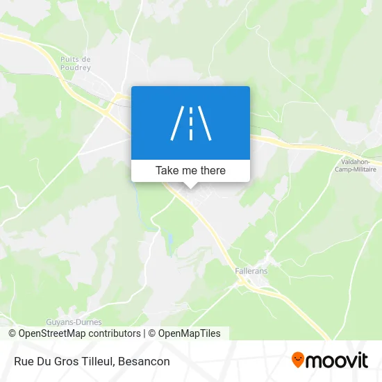 Rue Du Gros Tilleul map