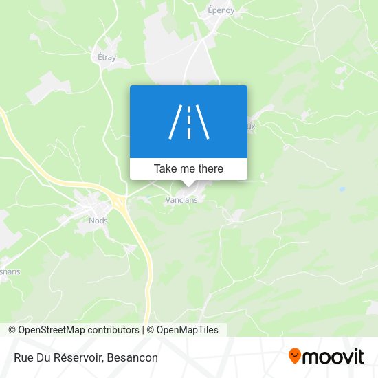 Rue Du Réservoir map