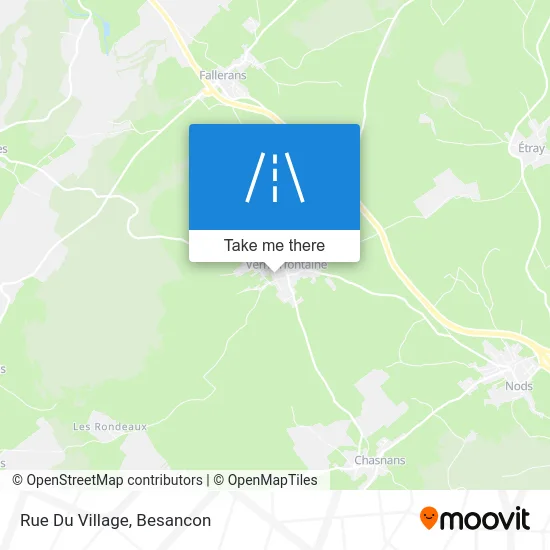 Rue Du Village map