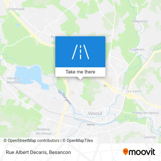 Rue Albert Decaris map