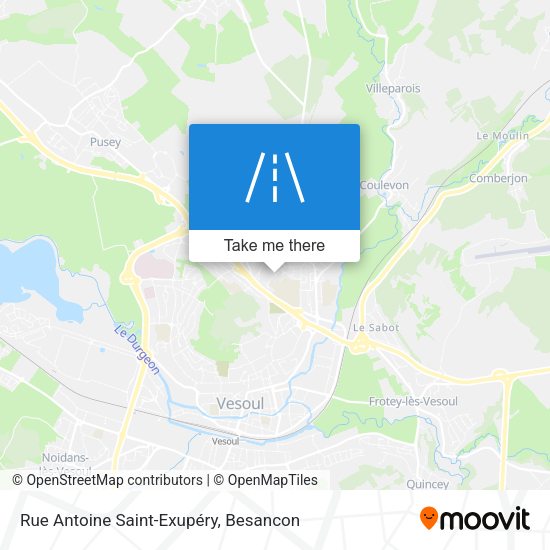 Rue Antoine Saint-Exupéry map
