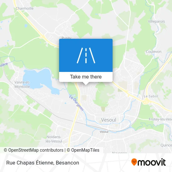 Rue Chapas Étienne map