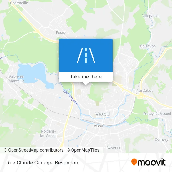 Rue Claude Cariage map