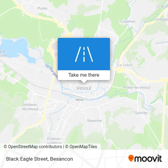 Rue De L'Aigle Noir map