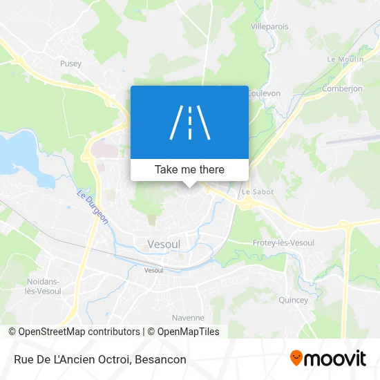 Rue De L'Ancien Octroi map