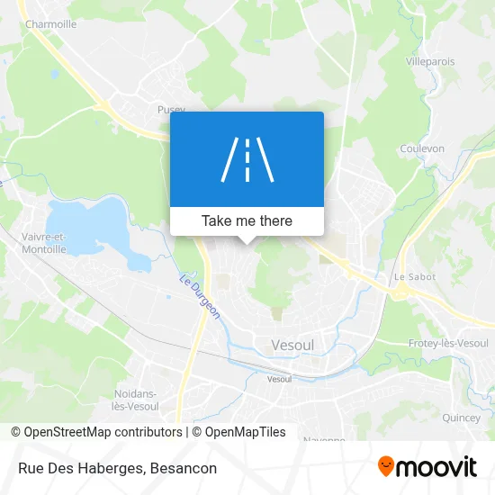 Rue Des Haberges map