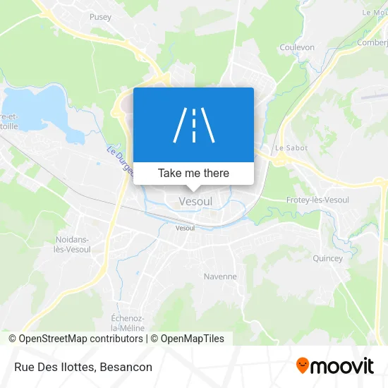 Rue Des Ilottes map