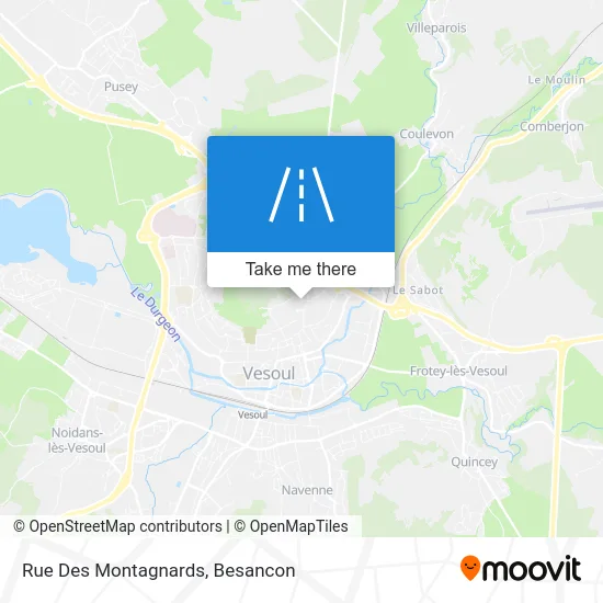 Rue Des Montagnards map