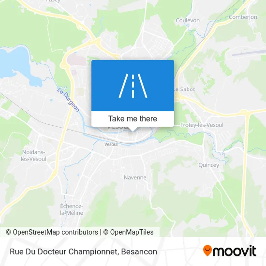 Rue Du Docteur Championnet map