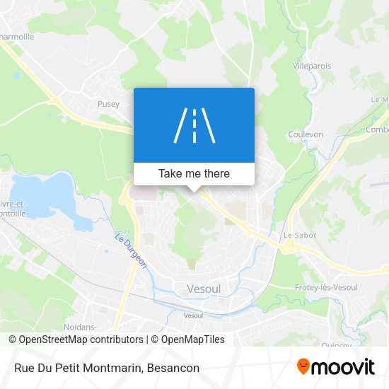 Rue Du Petit Montmarin map