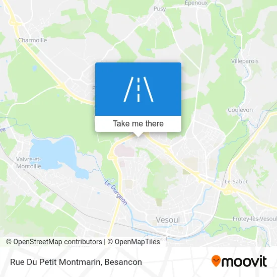 Rue Du Petit Montmarin map